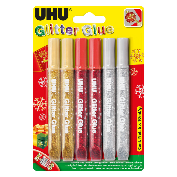 Glitter Glue X-mas in the group Kids / Books for Kids / Glue for Kids at Pen Store (126965)