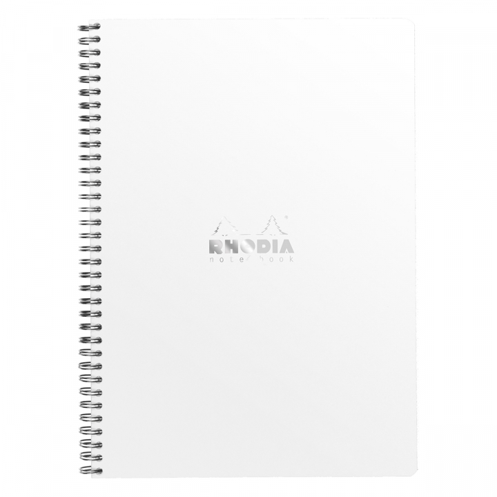 Notebook Spiral White A4 Ruled in the group Paper & Pads / Note & Memo / Spiral Pads at Pen Store (127146)