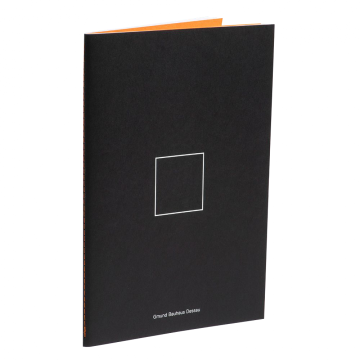 Bauhaus Dessau Notepad Square/Orange in the group Paper & Pads / Note & Memo / Writing & Memo Pads at Pen Store (127242)
