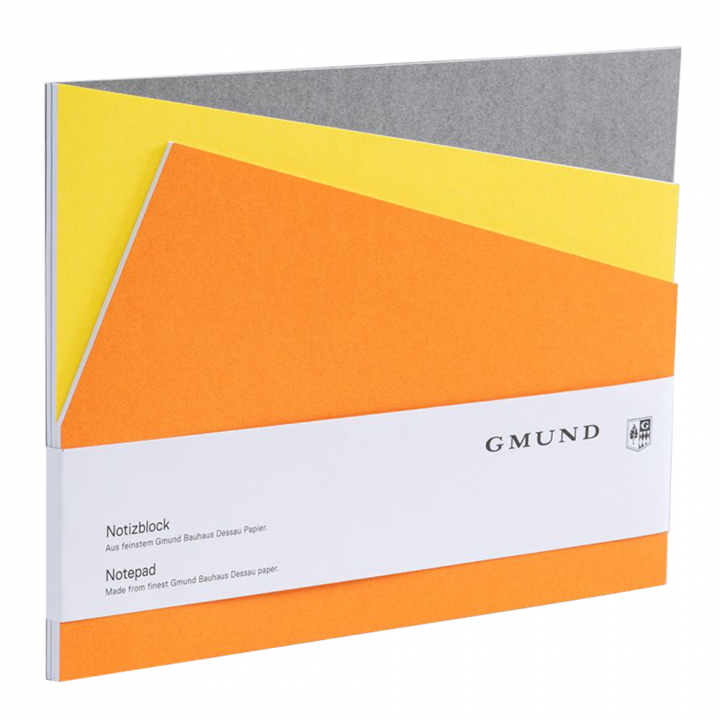Bauhaus Dessau Notepad A5 Triad in the group Paper & Pads / Note & Memo / Writing & Memo Pads at Pen Store (127243)