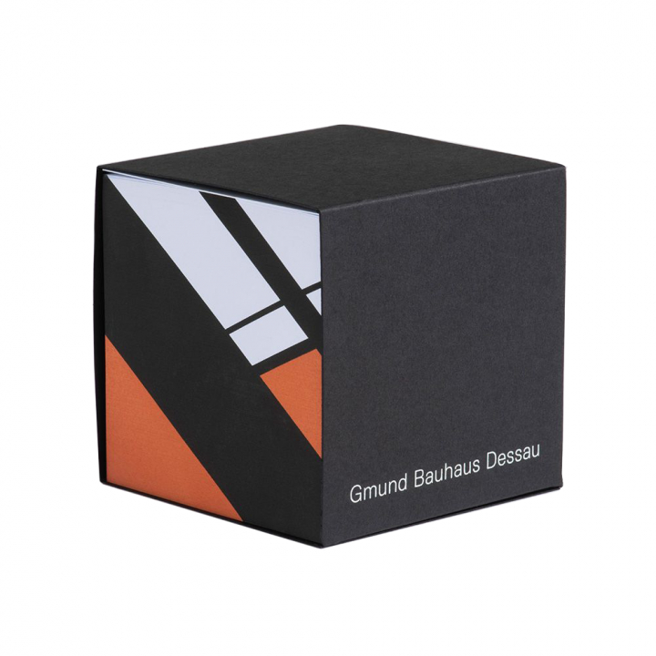Bauhaus Dessau Cube Orange in the group Paper & Pads / Note & Memo / Writing & Memo Pads at Pen Store (127246)