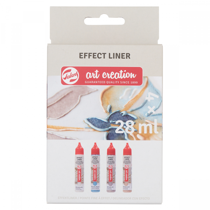 Effect Liner Set 4 x 28 ml Specialties Pearl in the group Hobby & Creativity / Create / Hobby Paint at Pen Store (127516)