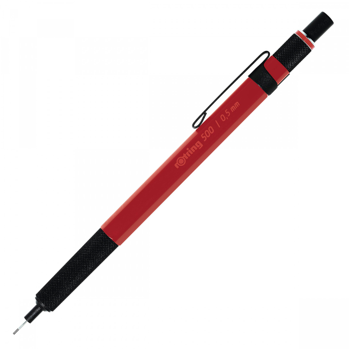 500 Mechanical pencil 0.5 Red in the group Pens / Writing / Mechanical Pencils at Pen Store (127759)