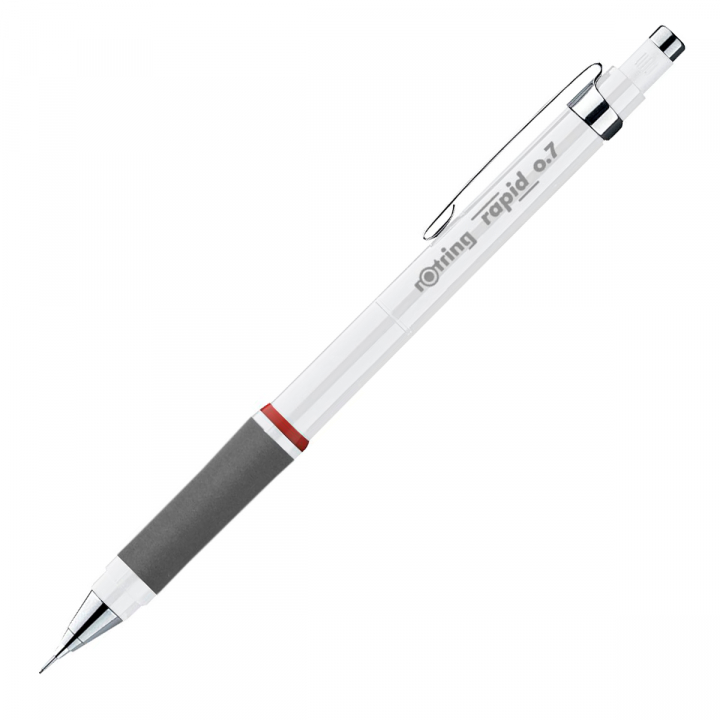 Rapid Mechanical pencil 0.7 White in the group Pens / Writing / Mechanical Pencils at Pen Store (127761)
