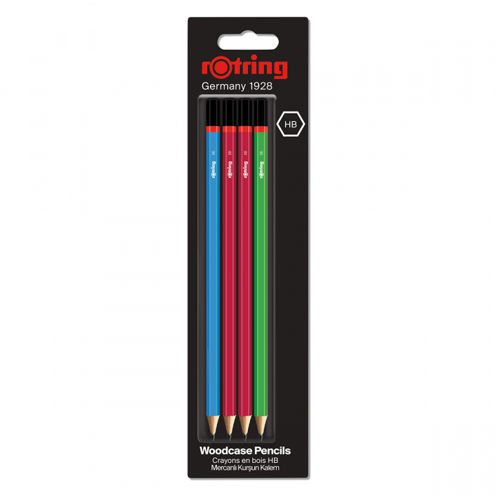 Graphite Pencil Standard 4-pack in the group Pens / Writing / Pencils at Pen Store (127773)