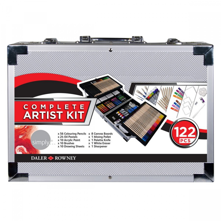Complete Artist Kit 122 pieces in the group Art Supplies / Art Sets / Beginner sets at Pen Store (127831)