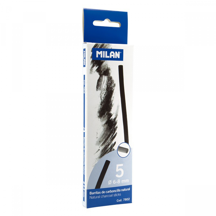 Drawing Charcoal 5 pcs 6-8 mm in the group Art Supplies / Crayons & Graphite / Drawing Charcoal at Pen Store (127847)
