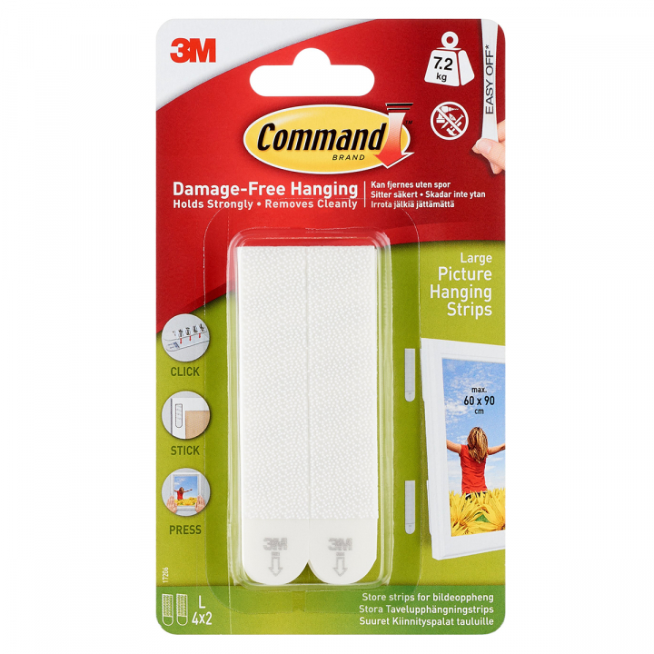 Command Hanging Strips Large in the group Hobby & Creativity / Organize / Home Office at Pen Store (127889)