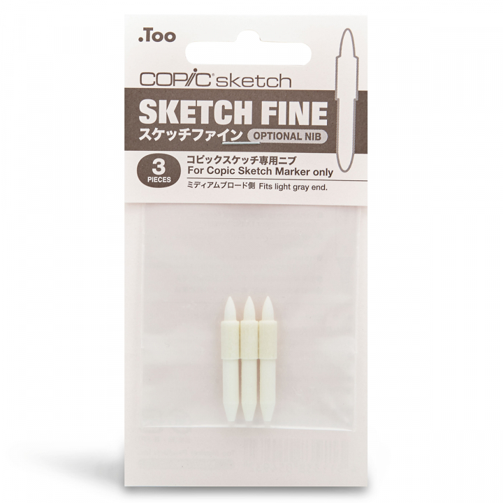 Sketch Tip Fine 3-pack in the group Pens / Pen Accessories / Spare parts & more at Pen Store (128148)