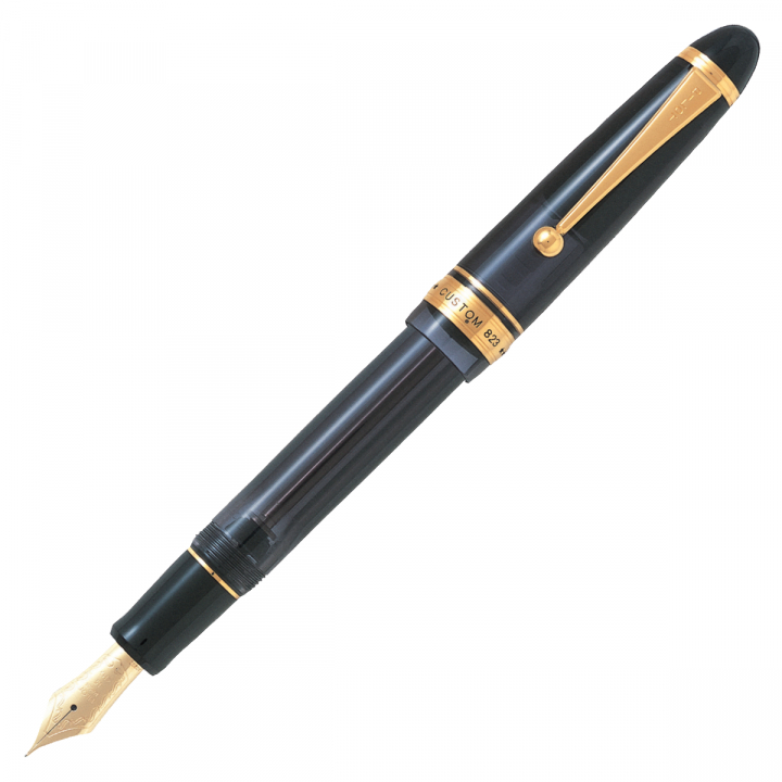 Custom 823 Fountain Pen Black in the group Pens / Fine Writing / Fountain Pens at Pen Store (128150_r)