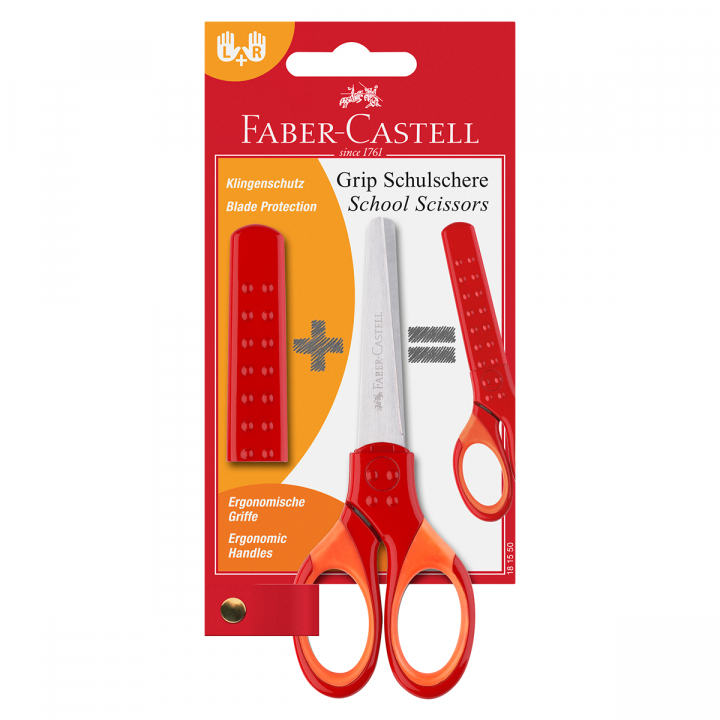 Kids Scissors Red in the group Kids / Fun and learning / Scissors for Kids at Pen Store (128303)