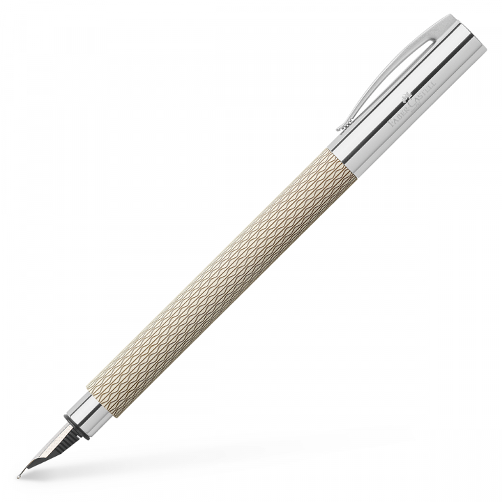 Ambition OpArt Fountain Pen White Sand in the group Pens / Fine Writing / Fountain Pens at Pen Store (128340_r)