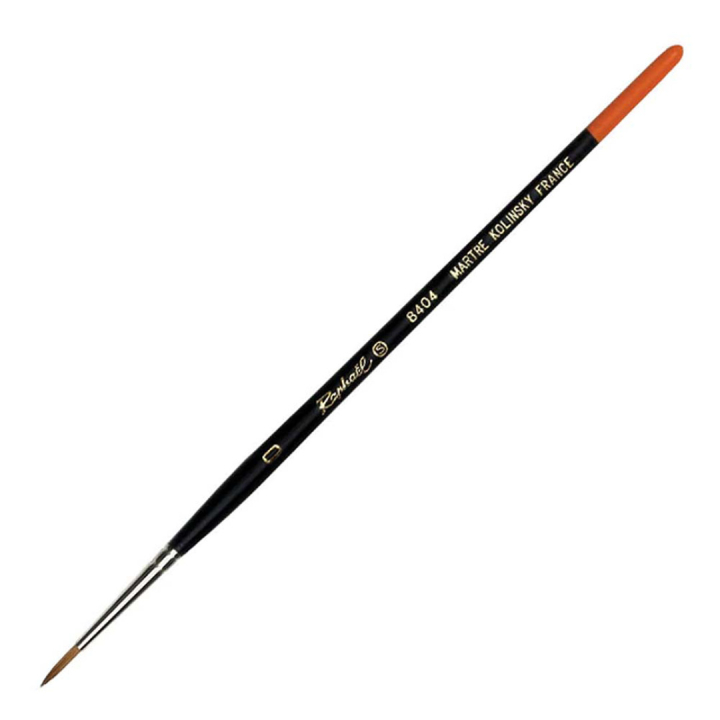 Pure Kolinsky Sable Brush Round 8404 St 0 in the group Art Supplies / Brushes / Watercolor Brushes at Pen Store (128346)