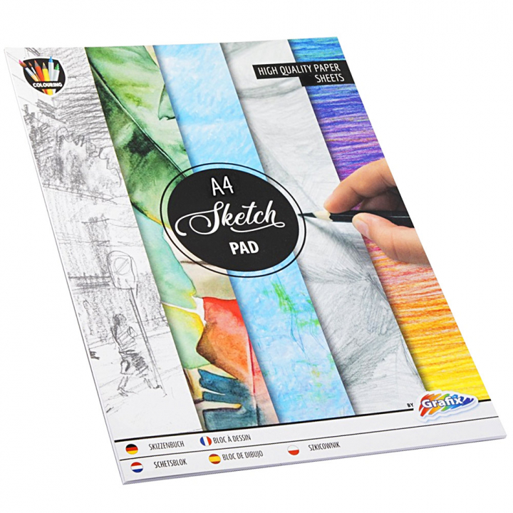 Sketch Pad A4, 80 sheets in the group Paper & Pads / Artist Pads & Paper / Drawing & Sketch Pads at Pen Store (128498)