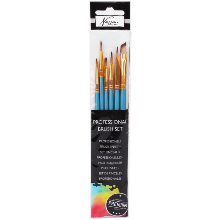 Professional Brush 6-set in the group Art Supplies / Brushes / Brush Sets at Pen Store (128552)