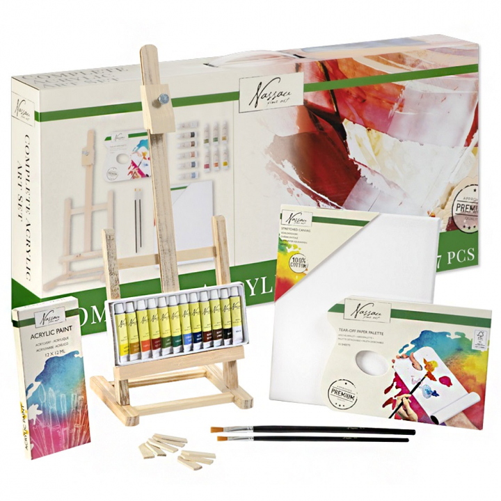 Acrylic Combi-set Total in the group Art Supplies / Art Sets / Paint sets at Pen Store (128565)