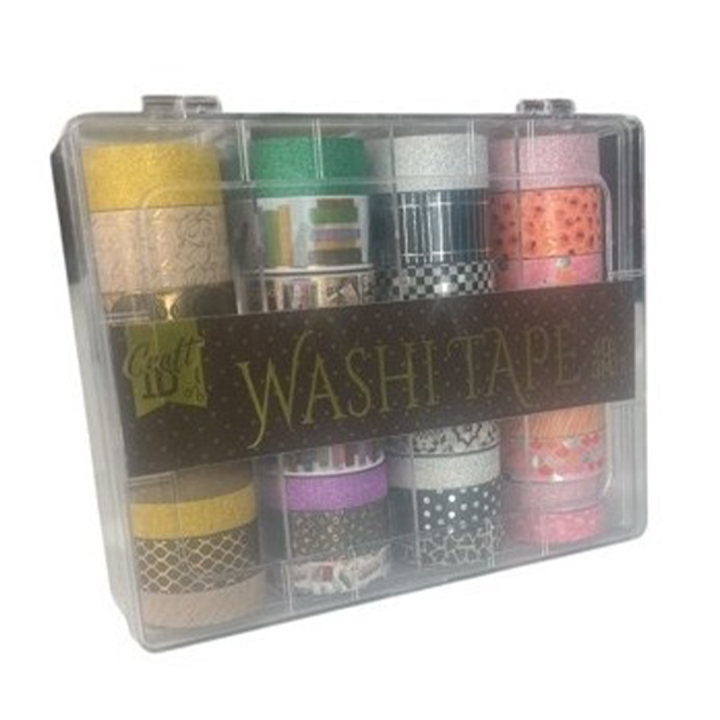 Washi tape 40-pack in storage box in the group Hobby & Creativity / Hobby Accessories / Washi Tape at Pen Store (128586)