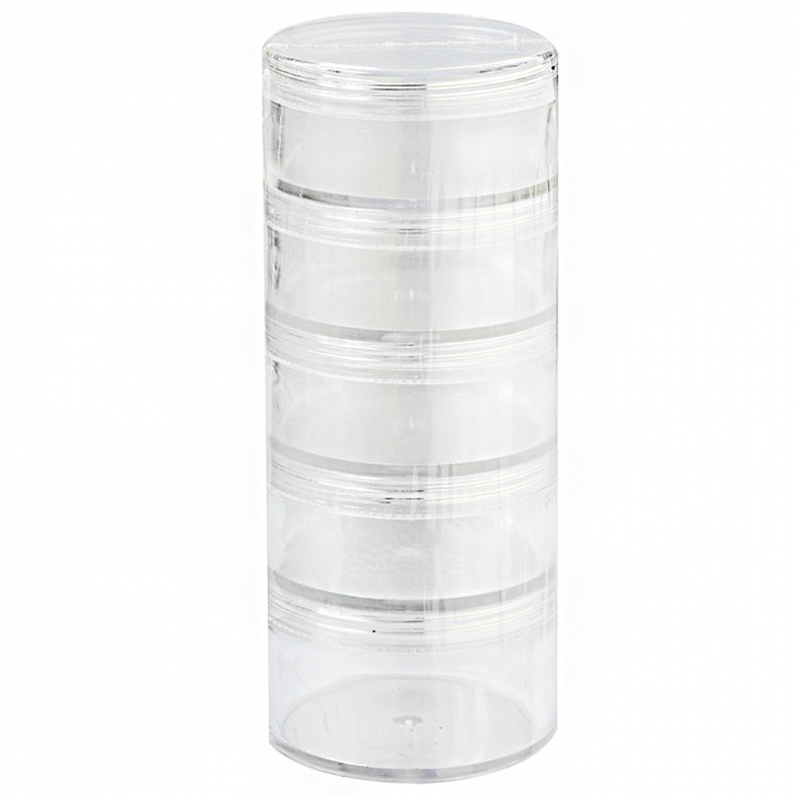 Stackable storage boxes 5-pack in the group Hobby & Creativity / Organize / Storage at Pen Store (128591)