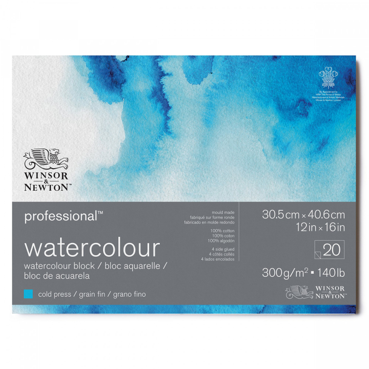 Professional Watercolour Pad CP 31x41 cm 300g in the group Paper & Pads / Artist Pads & Paper / Watercolor Pads at Pen Store (128685)