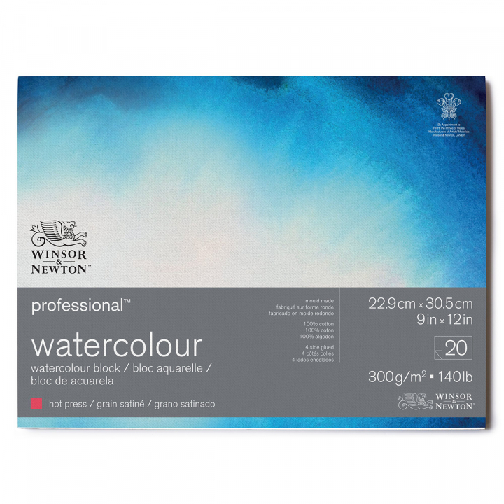 Professional Watercolour Pad HP 23x31cm 300g in the group Paper & Pads / Artist Pads & Paper / Watercolor Pads at Pen Store (128687)