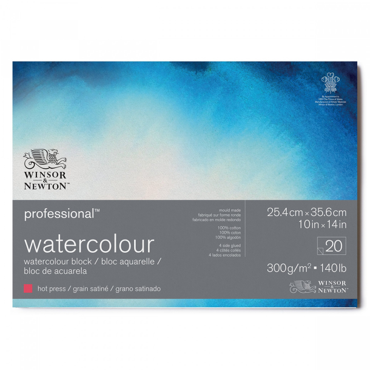 Professional Watercolour Pad HP 26x36cm 300g in the group Paper & Pads / Artist Pads & Paper / Watercolor Pads at Pen Store (128688)