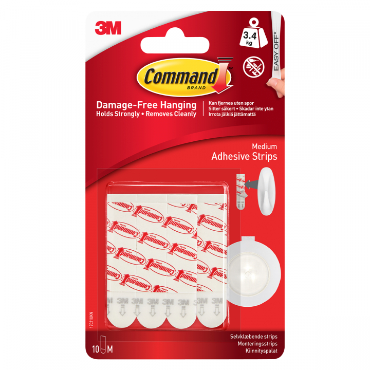 Command Adhesive Strips in the group Hobby & Creativity / Organize / Home Office at Pen Store (128719)