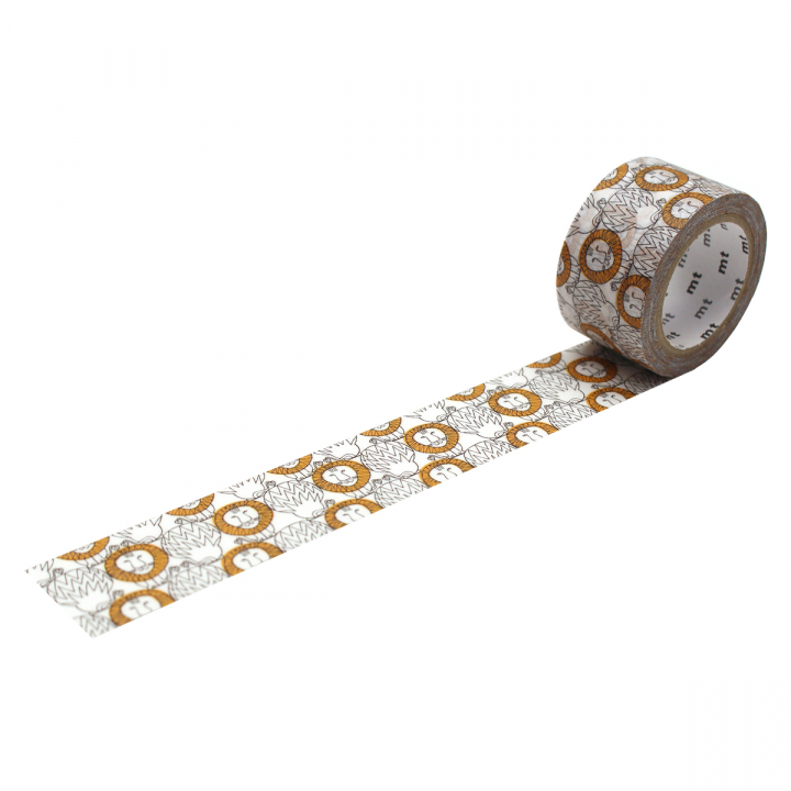 Washi-tape Lisa Larson Lion x MT in the group Hobby & Creativity / Hobby Accessories / Washi Tape at Pen Store (128845)