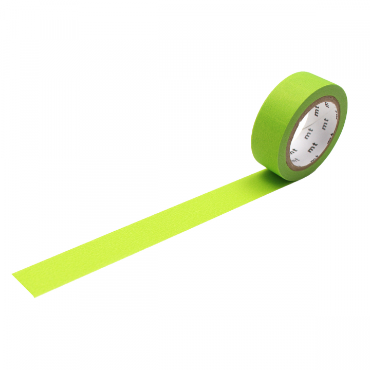 Washi-tape Matte Yellowgreen in the group Hobby & Creativity / Hobby Accessories / Tape at Pen Store (128851)
