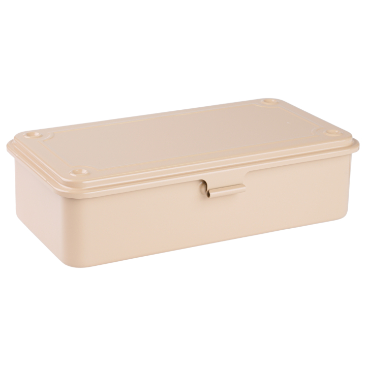 T190 Trunk Shape Toolbox Beige in the group Hobby & Creativity / Organize / Storage at Pen Store (128967)