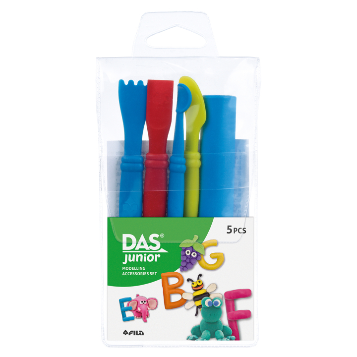 Junior Modelling Tools 5-set in the group Kids / Kids' Paint & Crafts / Modelling Clay for Kids at Pen Store (128998)