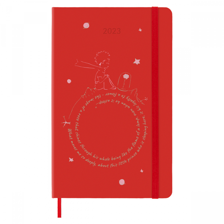 12M Weekly Notebook Le Petit Prince Large Red in the group Paper & Pads / Planners / 12-Month Planners at Pen Store (129086)