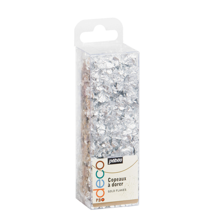 Deco Silver Flakes 1.5 g in the group Hobby & Creativity / Create / Gilding at Pen Store (129187)