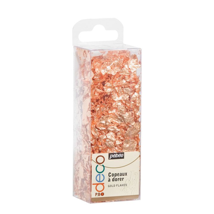Deco Copper Flakes 1.5 g in the group Hobby & Creativity / Create / Gilding at Pen Store (129188)