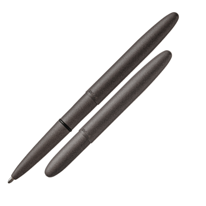 Fisher Bullet Space Pen – Cerakote-Beschichtung, Schwarz, Mit Clip, 0,7 Mm Keramikspitze