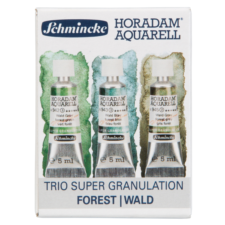 Horadam Super Granulation Set Forest in the group Art Supplies / Colors / Watercolor Paint at Pen Store (129300)