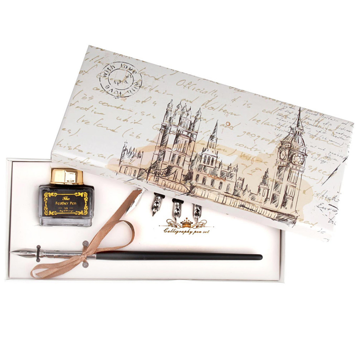 Calligraphy Gift Set with ink in the group Hobby & Creativity / Calligraphy / Calligraphy Pens at Pen Store (129371)