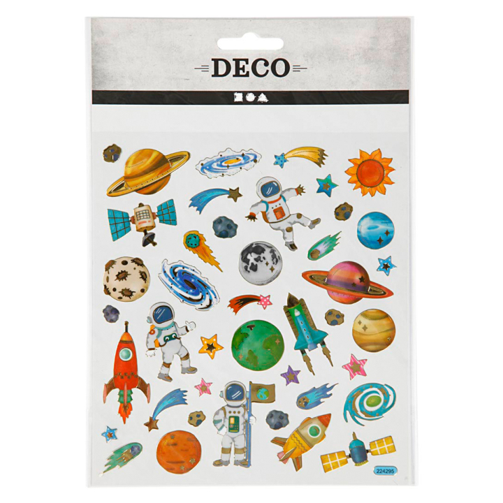 Stickers Space 1 sheet in the group Kids / Fun and learning / Stickers at Pen Store (129993)