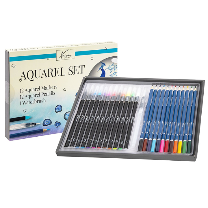 Aquarelle Set 25-pack in the group Art Supplies / Art Sets / Beginner sets at Pen Store (130035)