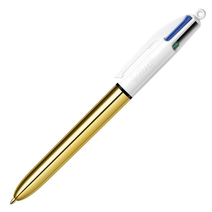 4 Colours Gold Multi Ballpoint Pen in the group Pens / Writing / Multi Pens at Pen Store (130137)