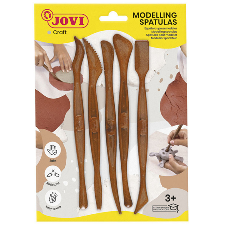 Modelling Tools 5-set in the group Hobby & Creativity / Create / Modelling Clay / Tools/accessories for clay at Pen Store (130616)