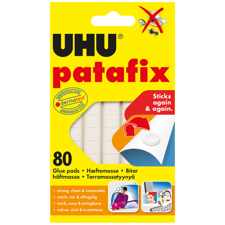 Patafix Glue pads 80 pcs in the group Art Supplies / Art Accessories / Tools & Accessories at Pen Store (130701)