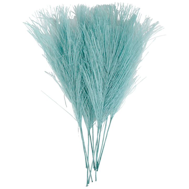 Artificial feathers Pack of 10 Turquoise in the group Hobby & Creativity / Create / Crafts & DIY at Pen Store (130782)
