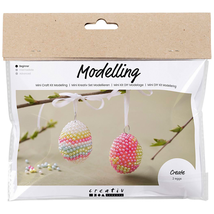 Mini DIY-kit Pearl egg in the group Hobby & Creativity / Holidays and seasons / Easter crafts at Pen Store (130811)