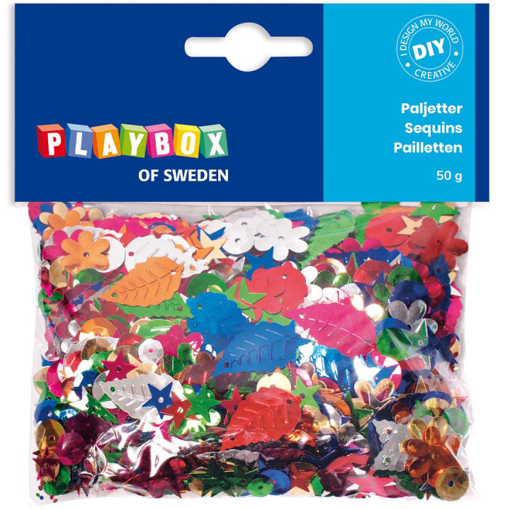 Sequins 50 g in the group Kids / Fun and learning / Glitter and sequins at Pen Store (131288)