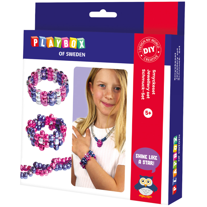 Beaded Jewellery (5 years+) in the group Kids / Fun and learning / Jewelry making for children at Pen Store (131302)