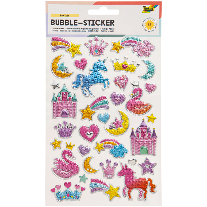 3D Stickers Fantasy 1 Sheets in the group Kids / Fun and learning / Stickers at Pen Store (131564)