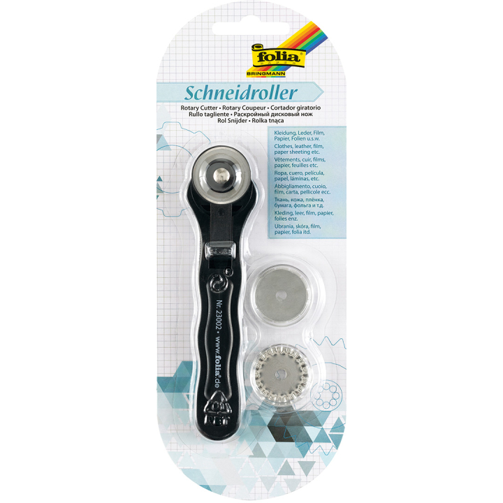 Rotary Cutter + 3 spare blades in the group Art Supplies / Art Accessories / Tools & Accessories at Pen Store (131572)