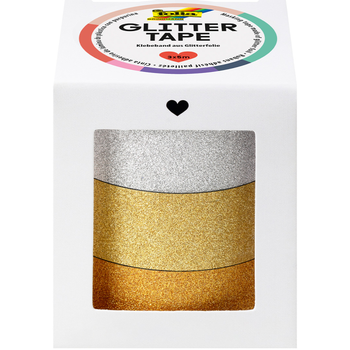 Glitter-Tape Gold 3-pack  in the group Kids / Fun and learning / Glitter and sequins at Pen Store (131601)