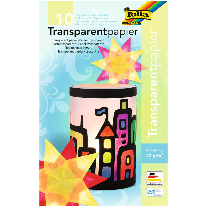 Transparent paper 42 g/m² 10-pack  in the group Hobby & Creativity / Create / Crafts & DIY at Pen Store (131654)