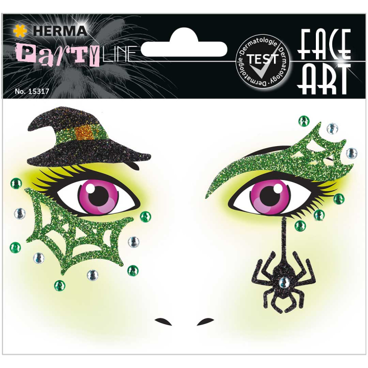 Face Art Stickers Witch in the group Kids / Fun and learning / Stickers at Pen Store (131904)